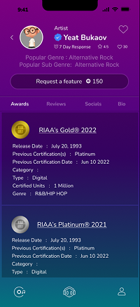 FeatureMe App Mockup